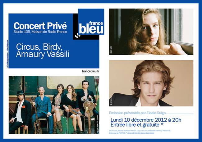 Concert privé France Bleu