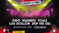 RTL2 fait la fête à L’Olympia! Ce sera le 19 juin prochain avec un concert « Très Très Privé » exceptionnel puisqu’il réunira plusieurs artistes de la scène pop-rock