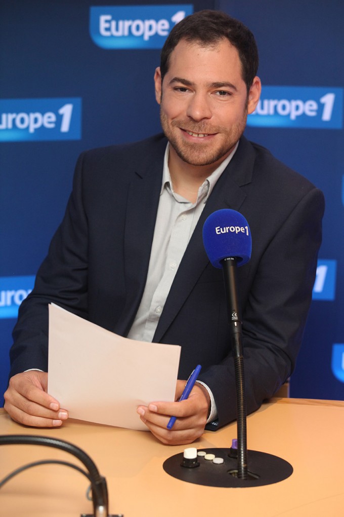 Benjamin Petrover, présentateur radio à Europe 1 (Photo: Capa Pictures-Europe 1)