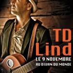 TD LIND - Divan du Monde, Nov. 9th (20x30)