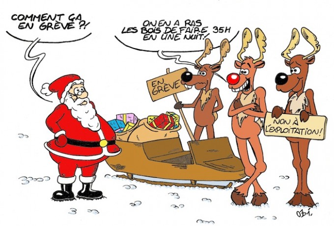 Joyeux Noël en Grève 2024: Un Noël sous le Signe de la Mobilisation