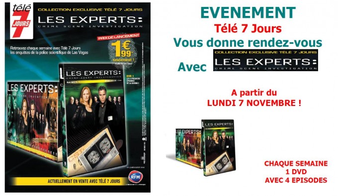 les-experts-dvd-télé7jours